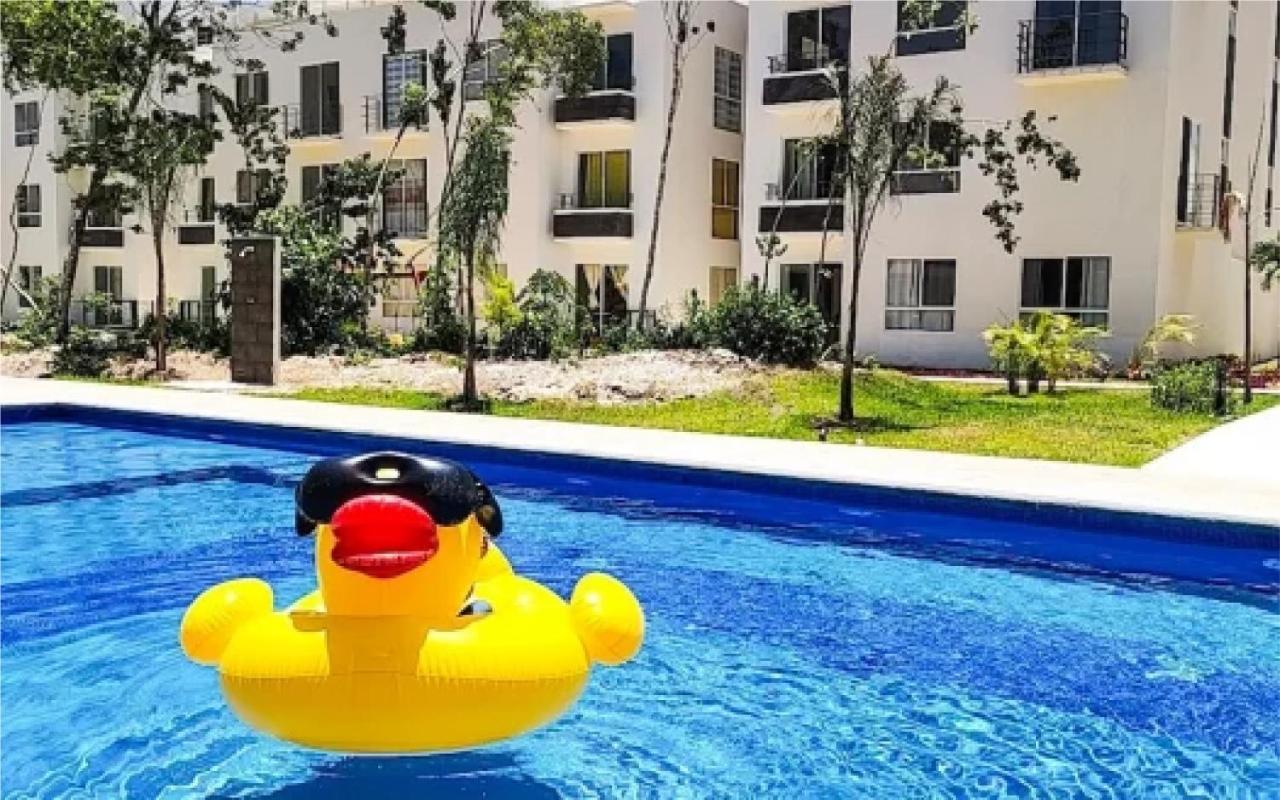 Appartement Caribe Turquesa, Departamento Completo, Playa Del Carmen Extérieur photo